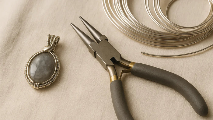 Wire-Wrapped Settings: Stone Setting with No Torch at All