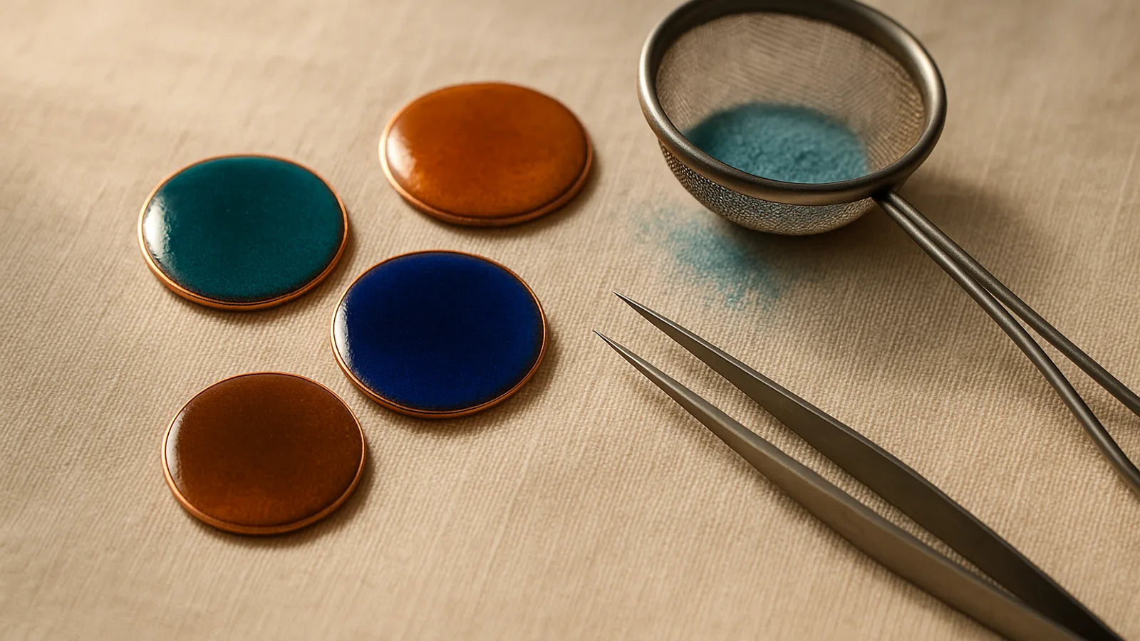 Torch-Fired Enamelling