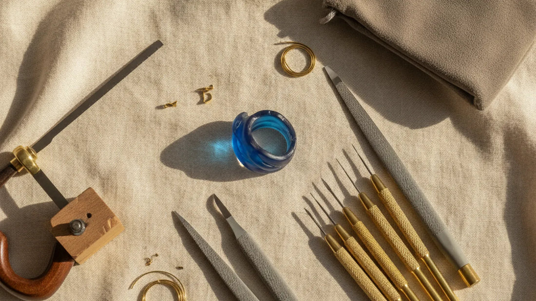 Wax carving for ring making