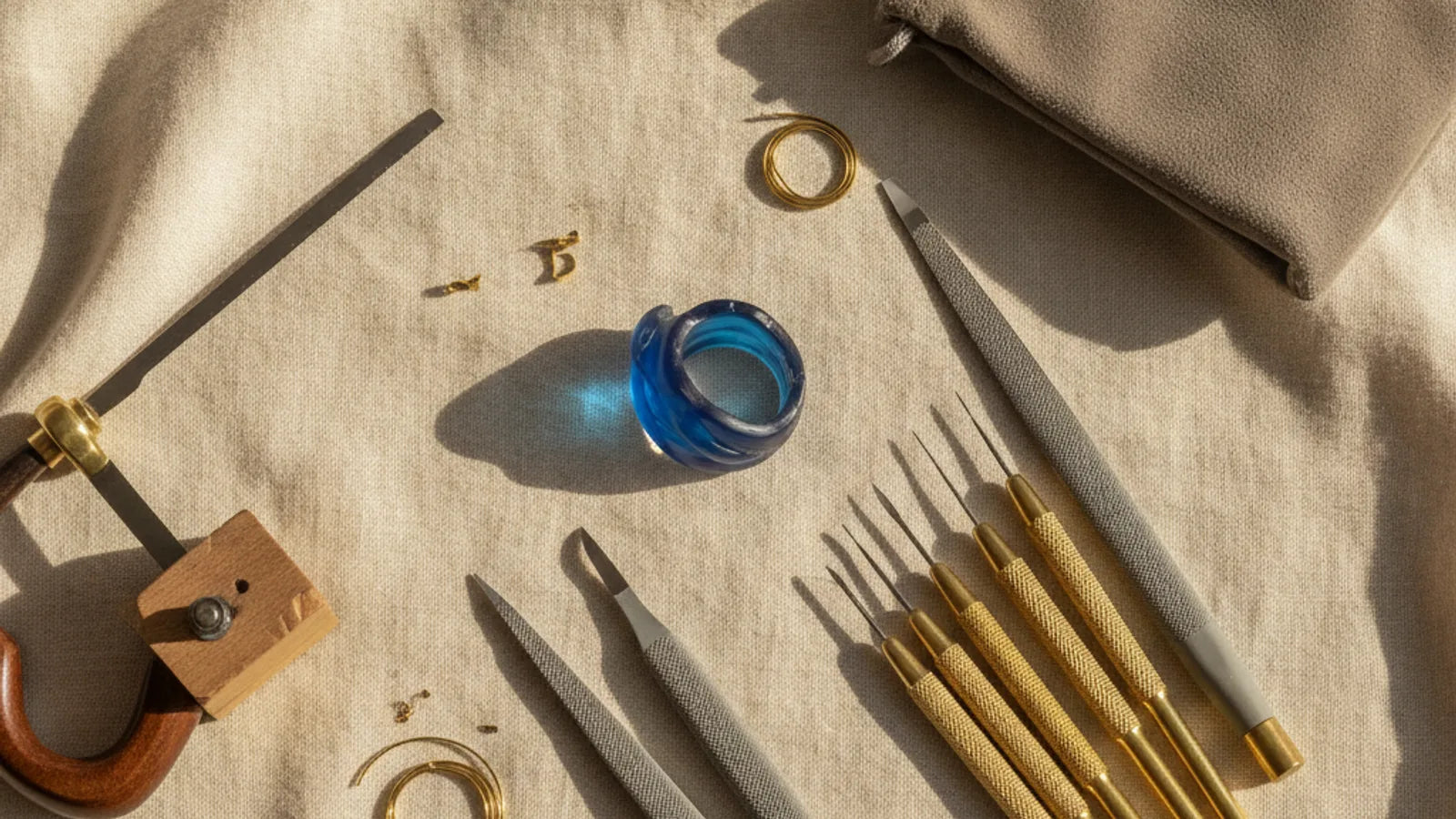Wax carving for ring making