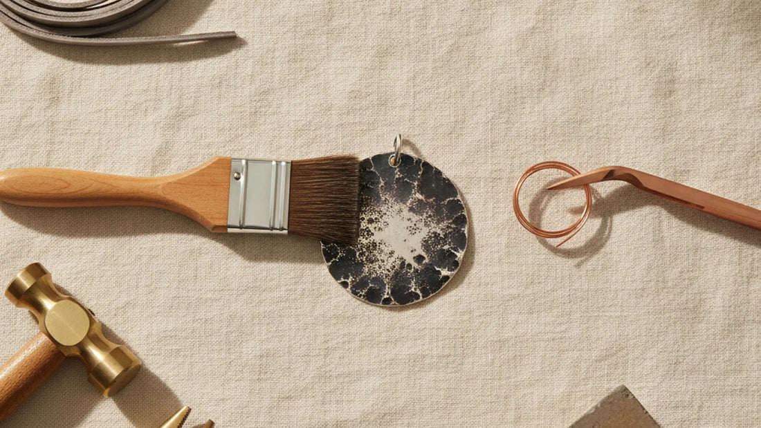 Oxidising & Patina on Silver