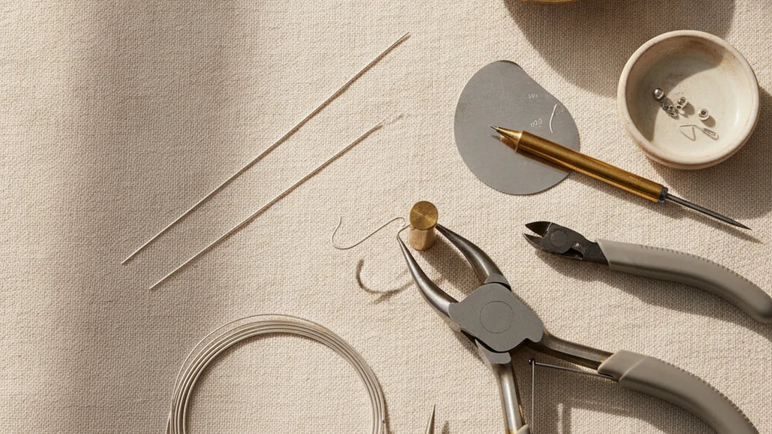Making Ear Wires & Earring Findings by Hand
