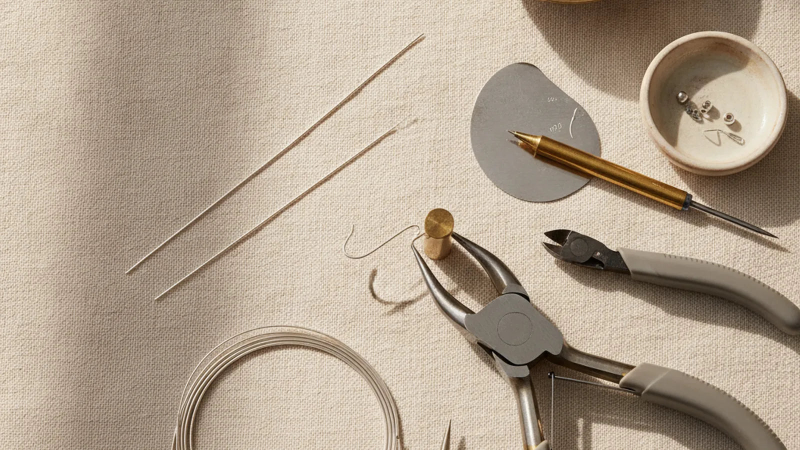 Making Ear Wires & Earring Findings by Hand