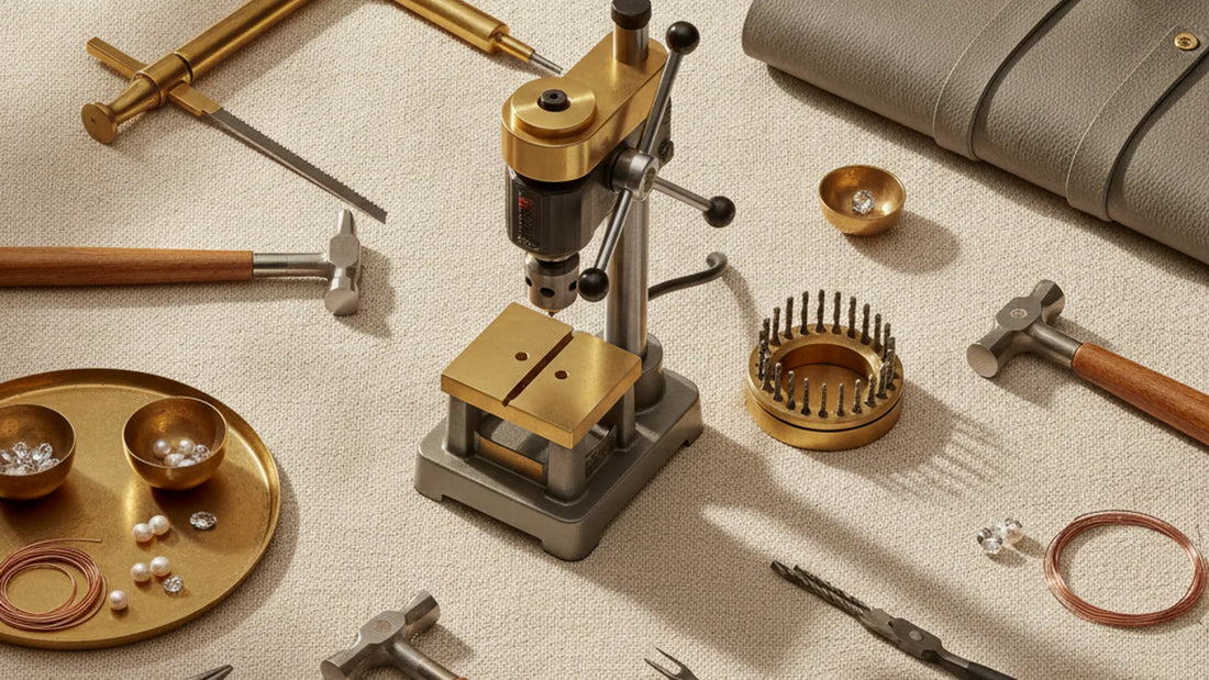 Choosing a benchtop drill press for jewellery