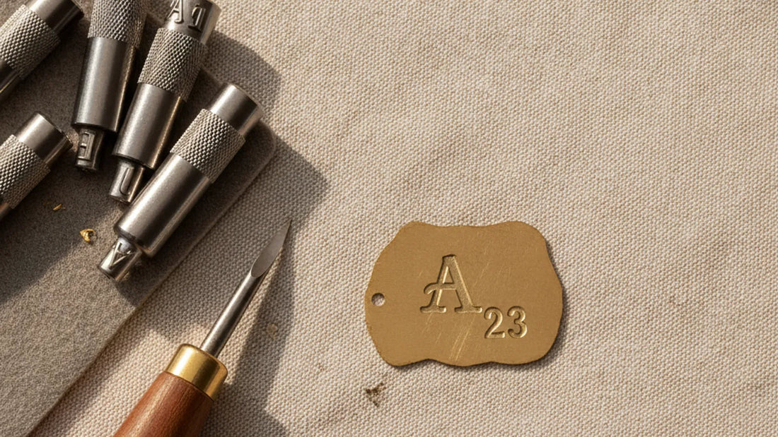 Stamping vs engraving your maker's mark