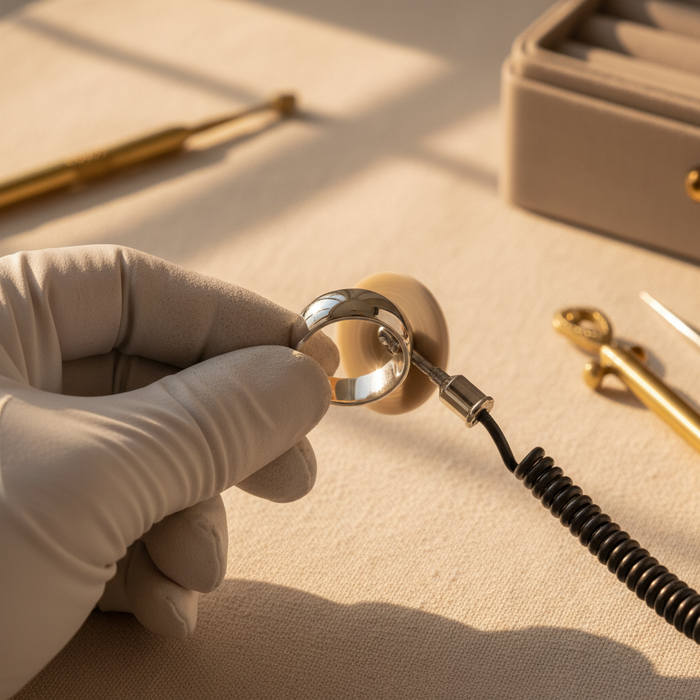 How to polish jewellery by hand: the order that actually works