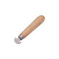 Half-Round Bezel Roller with 19 mm Steel Head and Hardwood Handle