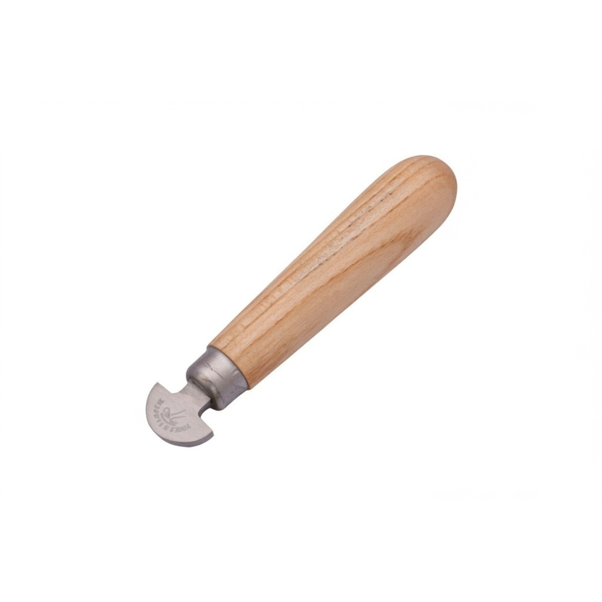 Half-Round Bezel Roller with 19 mm Steel Head and Hardwood Handle
