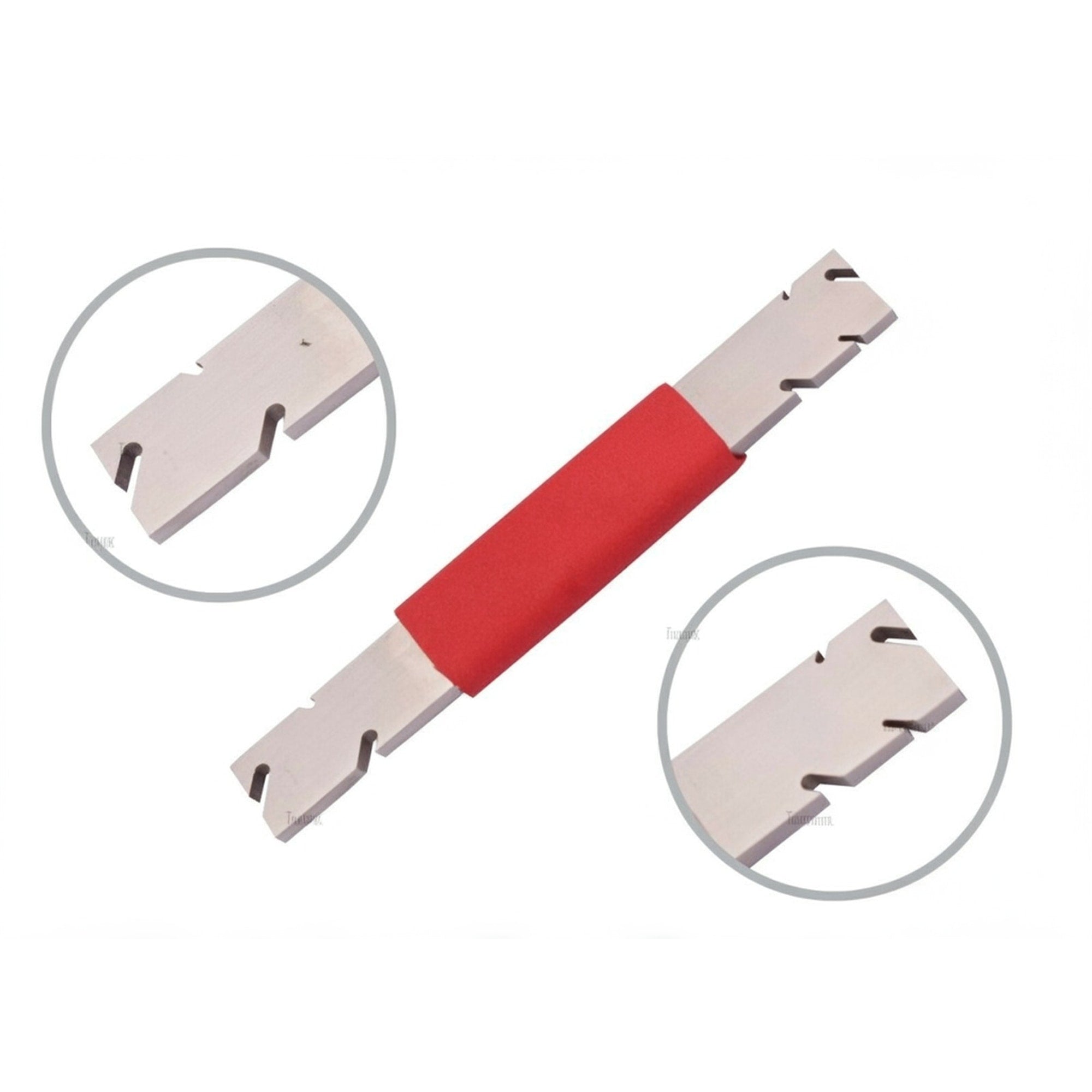 Jeweller's Claw and Bezel Lifter with Grooved Tips for Gemstone Removal