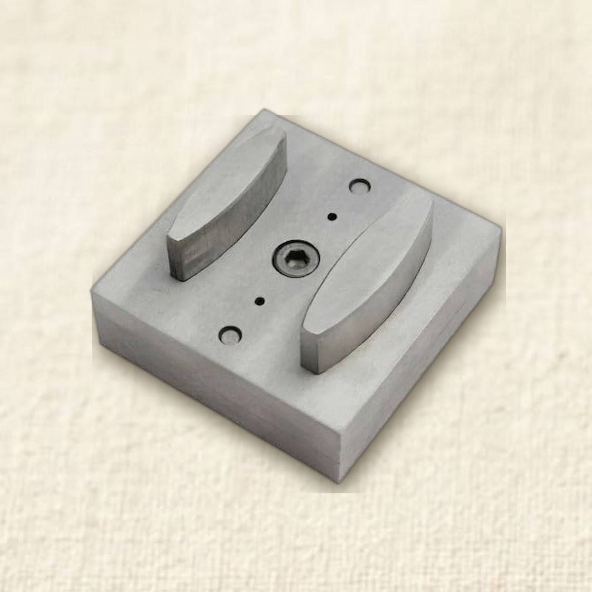 Narrow Oval Steel Disc Cutter, 2 Punch Design, 21/4" x 5/8"and 2" x 9/16", Metal Sheet Jewellery Tool