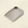 Stainless Steel Gem & Bead Scoop, Medium Rectangular, 5.5 x 8 cm, for Jewellery Sorting
