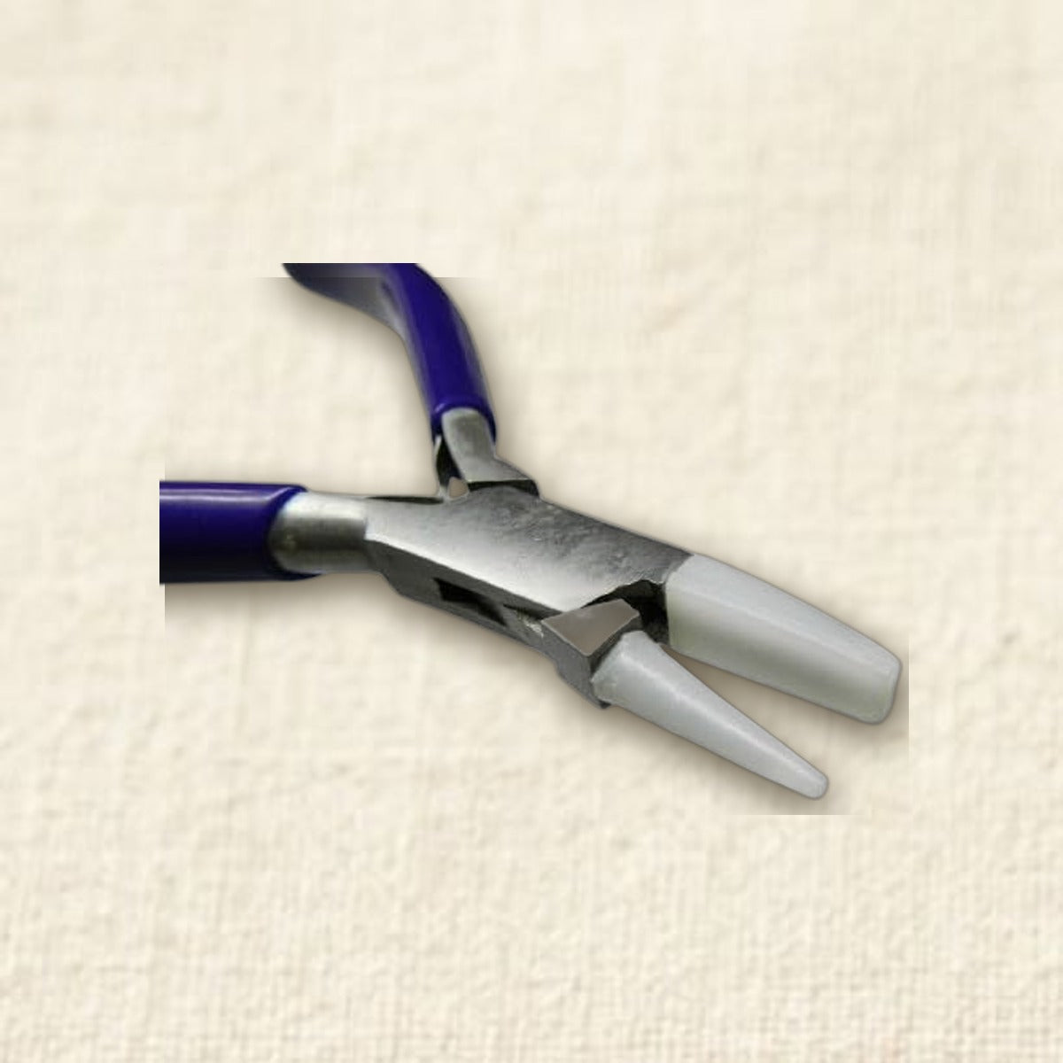 Round and Flat Nose Pliers with Replaceable Nylon Jaws, Jewellery Bead Wire Work Forming Tool