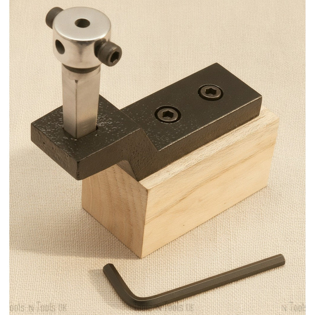 Micro Forming Set with 8 Stainless Steel Wheel Stakes and 4 Mandrels in Wooden Stand