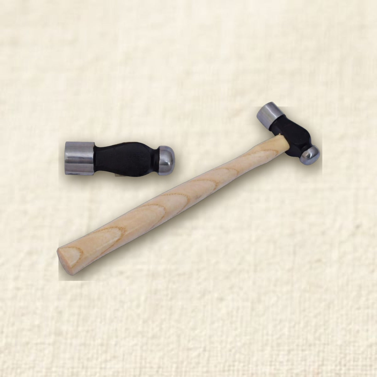 Ball Peen Hammer, 8 oz, Metal Work Forming, Jewellery Making, Hobby Crafts, Wooden Handle