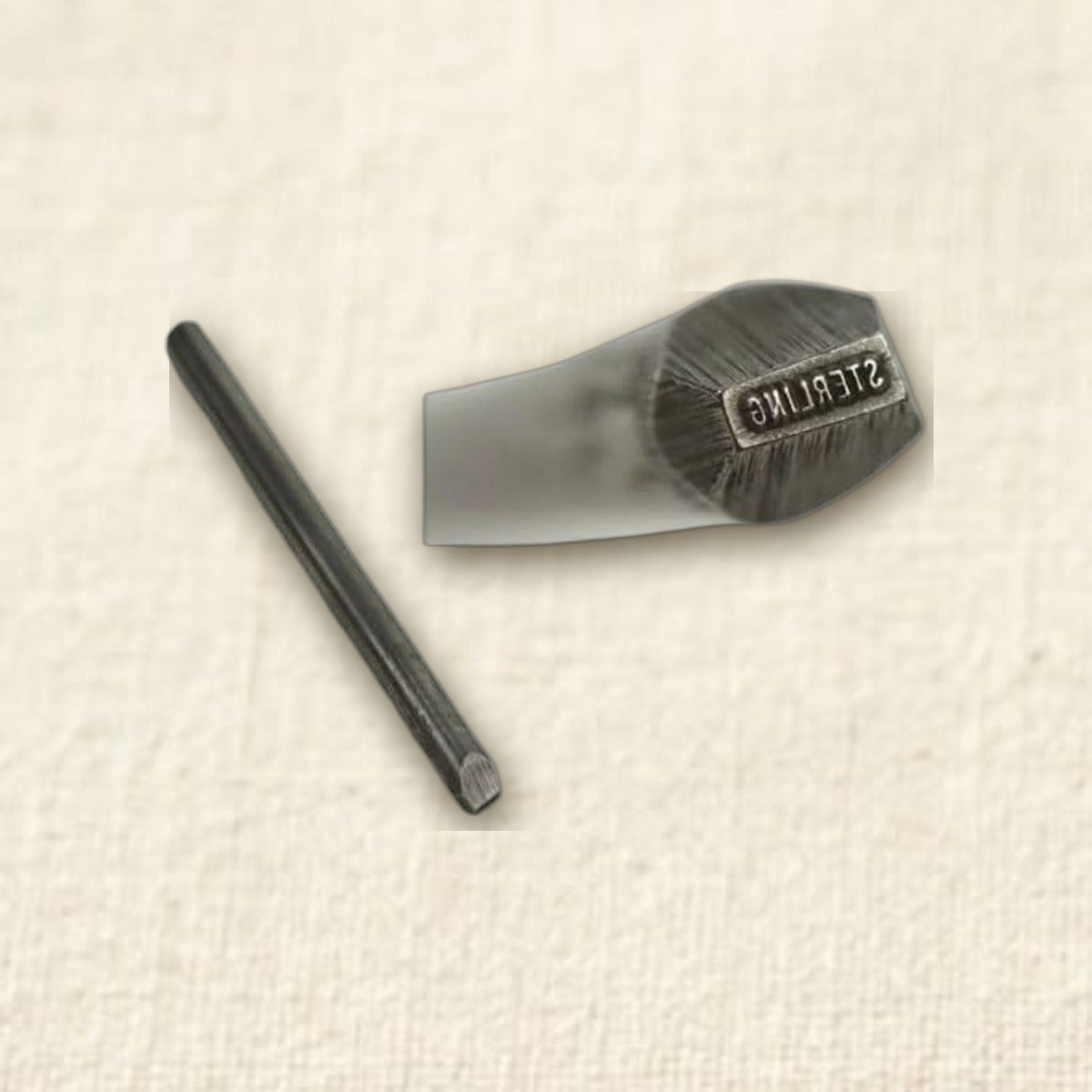 "STERLING" Metal Jewellery Stamp, Straight Punch Bar for Silver Hallmarking, Professional Quality
