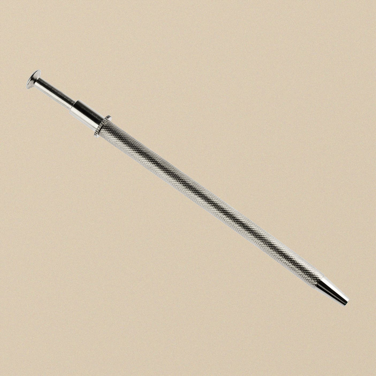 4-prong claw gem and diamond holder, 150mm stainless steel tool, full view