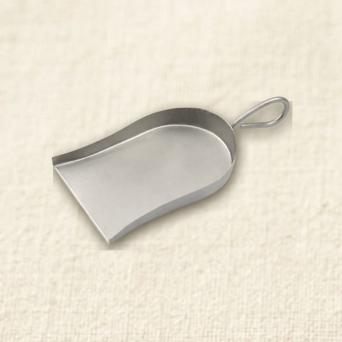 Stainless Steel Bead Scoop with Loop Handle, for Sorting Beads, Stones & Pearls, 50 x 60 mm