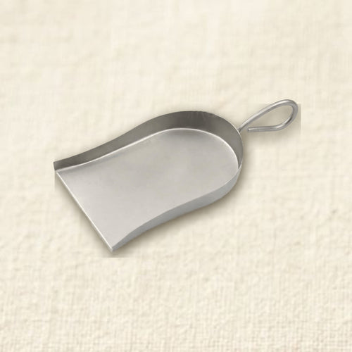 Stainless Steel Bead Scoop with Loop Handle, for Sorting Beads, Stones & Pearls, 50 x 60 mm