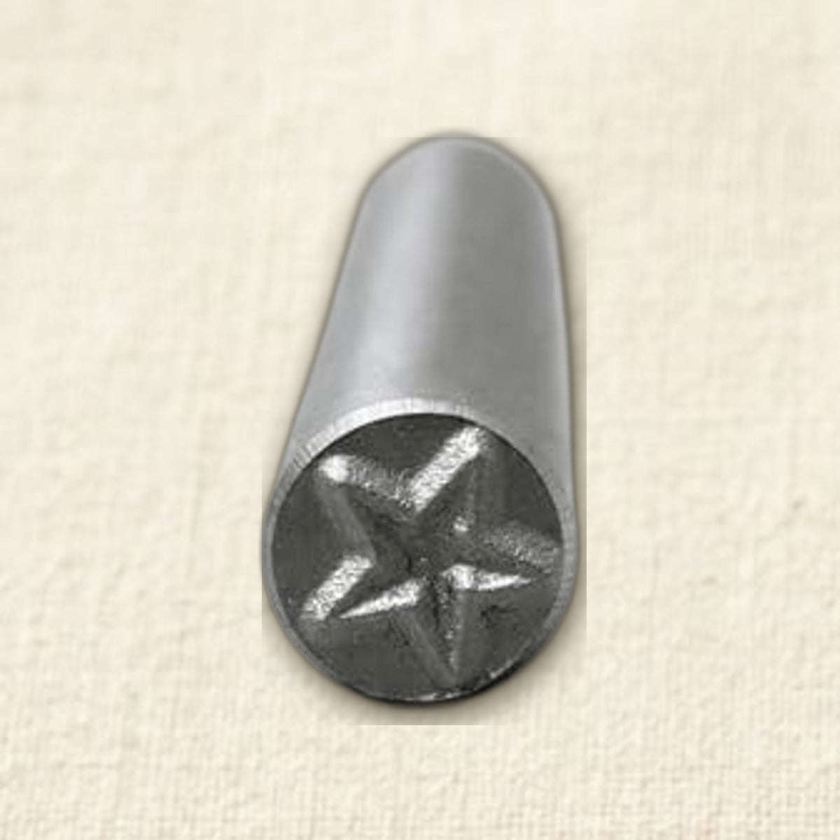 Steel Design Punch for 5.0 mm Five-Pointed Stars, 60 HRC Hardness