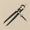 Carbon steel caliper dividers, 3 inch, with spring bow and fine adjustment screw
