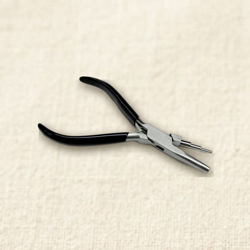 3-Step Wire Wrapping Pliers, Round and Flat Looping Tool, Professional Jewellery Making Pliers