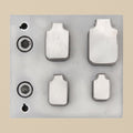 Bottle Steel Disc Cutter Set, 4 Punches, 11-30 mm, Jewellery Making Tool | Disc Cutter Set | Toolsmith Ltd UK