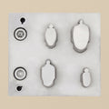 Acorn Steel Disc Cutter Set, 4 Punches, 7-26 mm, Jewellery Making Tool | Disc Cutter Set | Toolsmith Ltd UK
