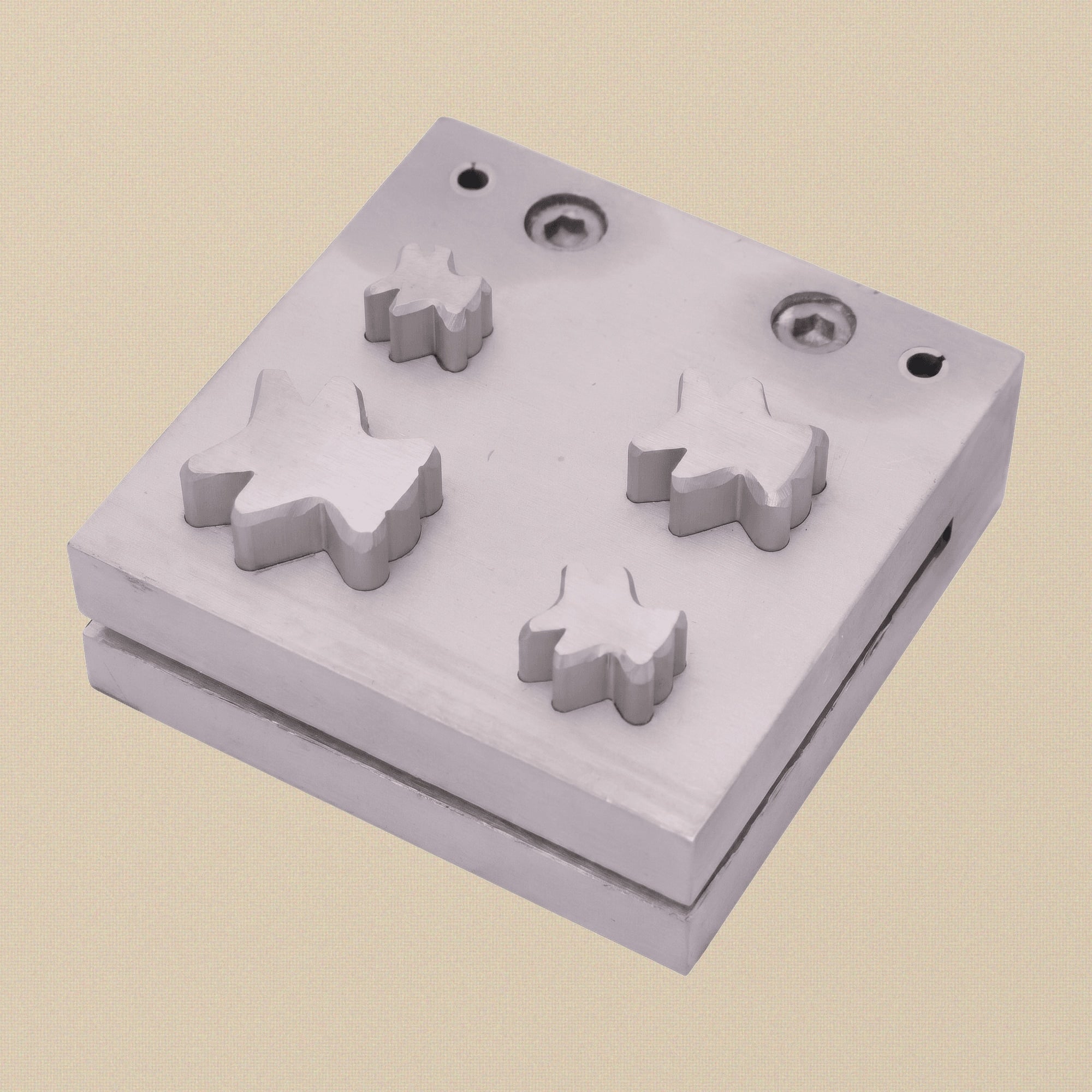 Teddy Bear Steel Disc Cutter Set, 4 Punches, 12-26 mm, Jewellery Making Tool | Disc Cutter Set | Toolsmith Ltd UK