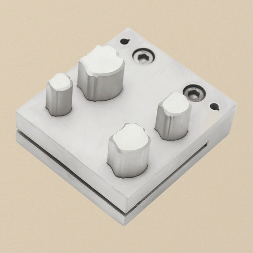 Cloud Steel Disc Cutter Set, 4 Punches, 10-20 mm, Jewellery Making Tool