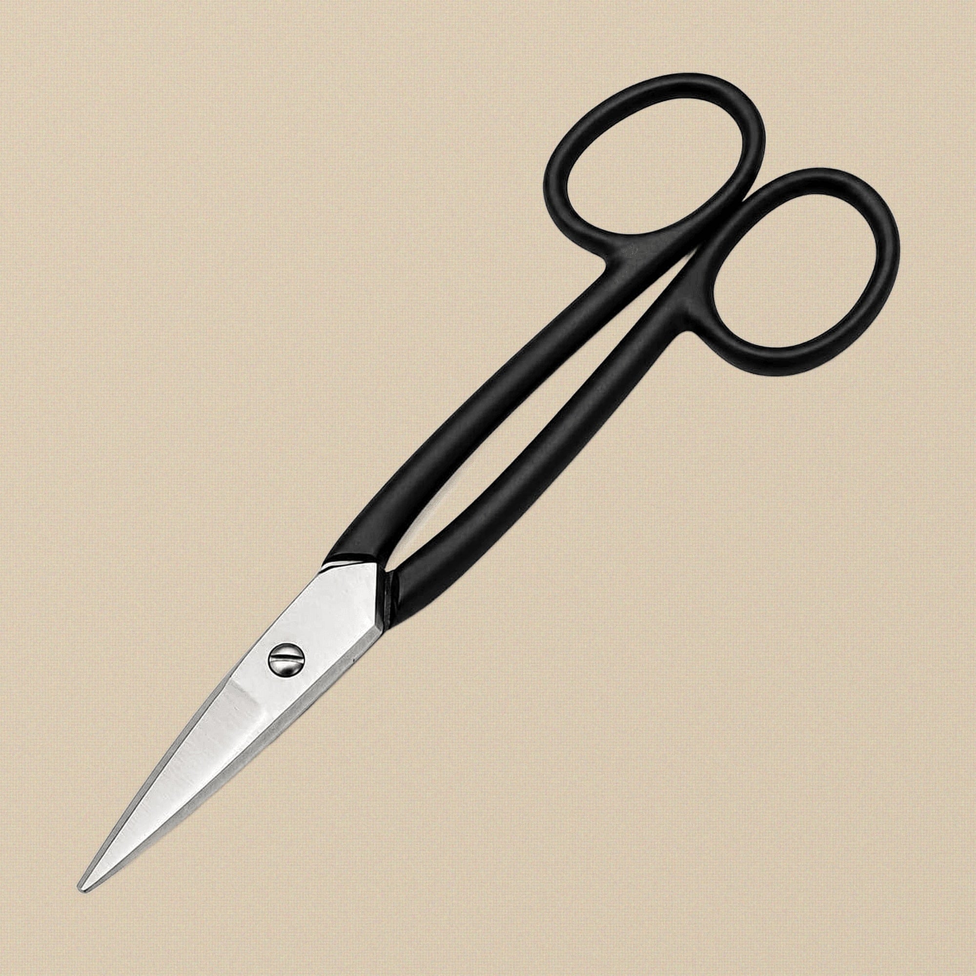 Heavy Duty Jewellers Shears, Scissor-Style, Straight Jaws, 7 Inch, Black Handle