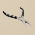 Economy Slim Line Chain Nose Pliers, Stainless Steel, 13 cm, for Jewellery Making