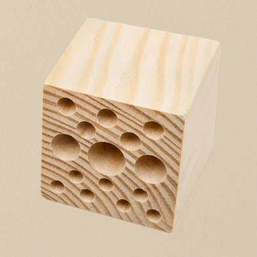 Small Wooden Tool Block Stand for Jewellery — Files, Saw Blades & Small Tools