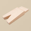 Wooden Bench Pin with V-Slot, Replacement for Bench Anvil, 13.3 cm