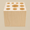 Large Wooden Tool Block Stand for Jewellery — Files, Saw Blades & Small Tools