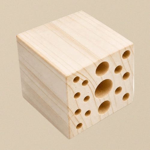 Medium Wooden Tool Block Stand for Jewellery — Files, Saw Blades & Small Tools