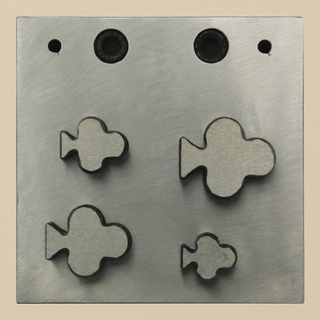 Club Steel Disc Cutter Set, 4 Punches, 13-28 mm, Jewellery Making Tool | Bench Tools | Toolsmith Ltd UK