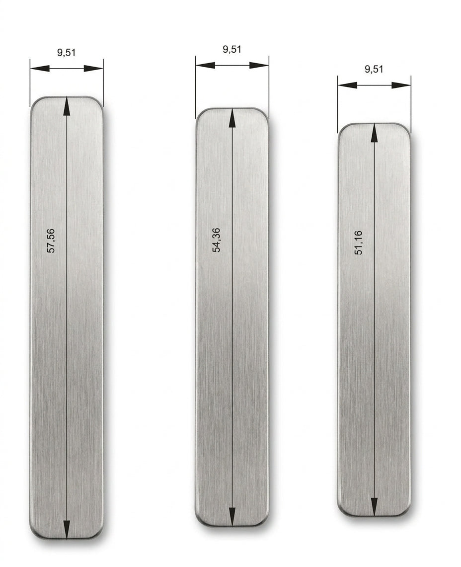 Stripe Steel Disc Cutter Set, 3 Punches, 9-10 mm, Jewellery Making Tool | Bench Tools | Toolsmith Ltd UK