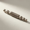 Heavy duty forming stake for jewellery making, hardened steel, double ended synclastic and anticlastic shaping