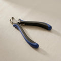 Ergonomic 5-inch end cutting pliers for jewellery making, crafted from stainless steel.