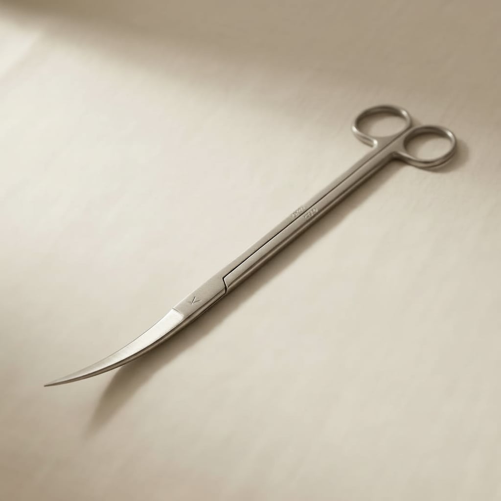 Curved blade aquarium plant scissors, sharp stainless steel trimming tool for fish tanks
