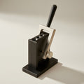 Reversible steel ingot mould for casting gold and silver bars and sheets.