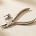 140mm combination pliers with polished steel handles for jewellery making