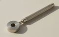 Stainless steel punch holder tool with finger guard for jewellery stamping and marking