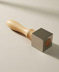 Square head forming mallet for silversmithing, 1.75lb, 8 inch length