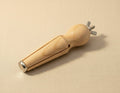 Wooden ring holder for jewellery making, 5.5-inch vise with wing nut for secure grip
