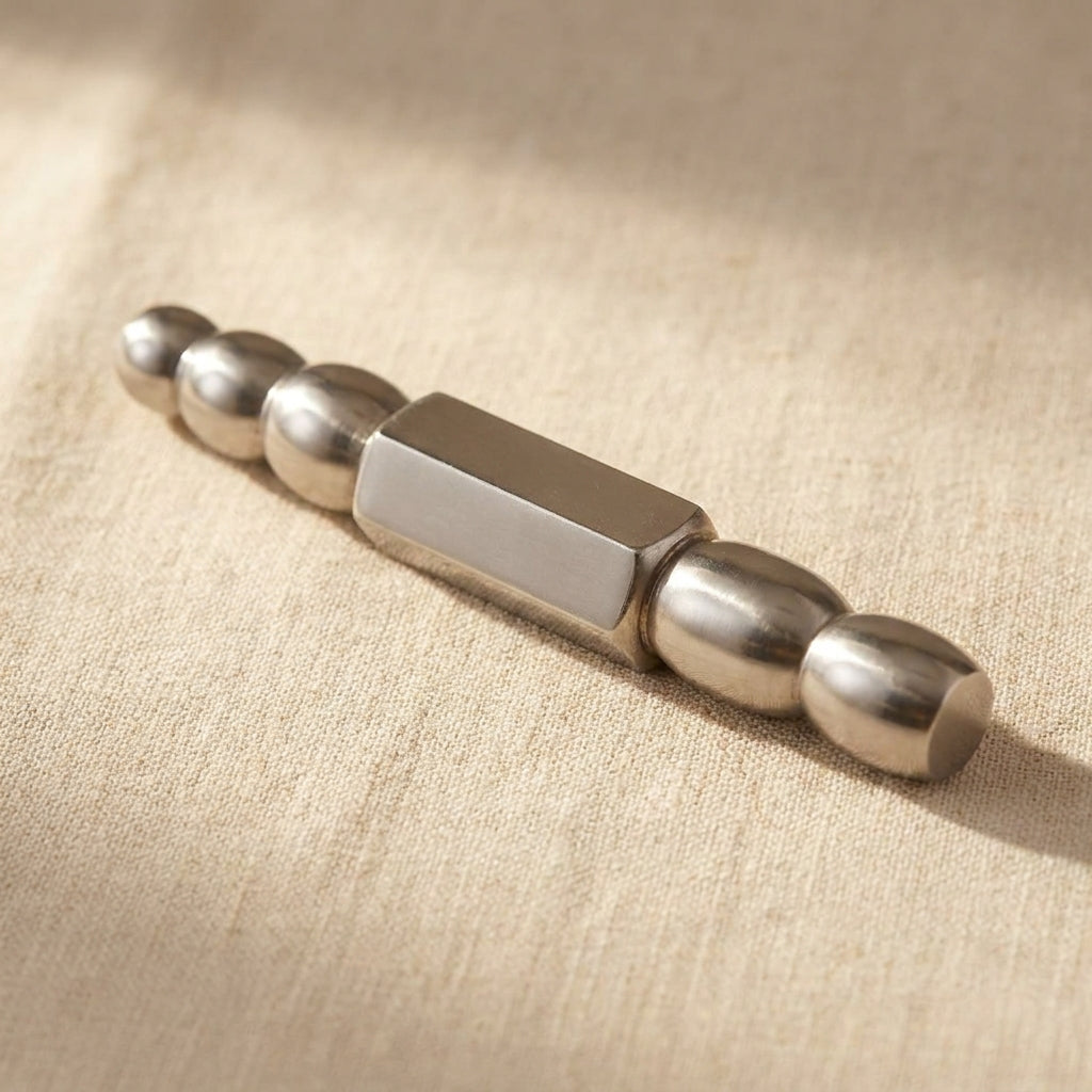 Heavy duty double ended jewellery forming stake, hardened steel, 9 inch, polished finish