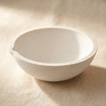 Fused silica melting dish for jewellery casting, 100g capacity, 2-inch diameter