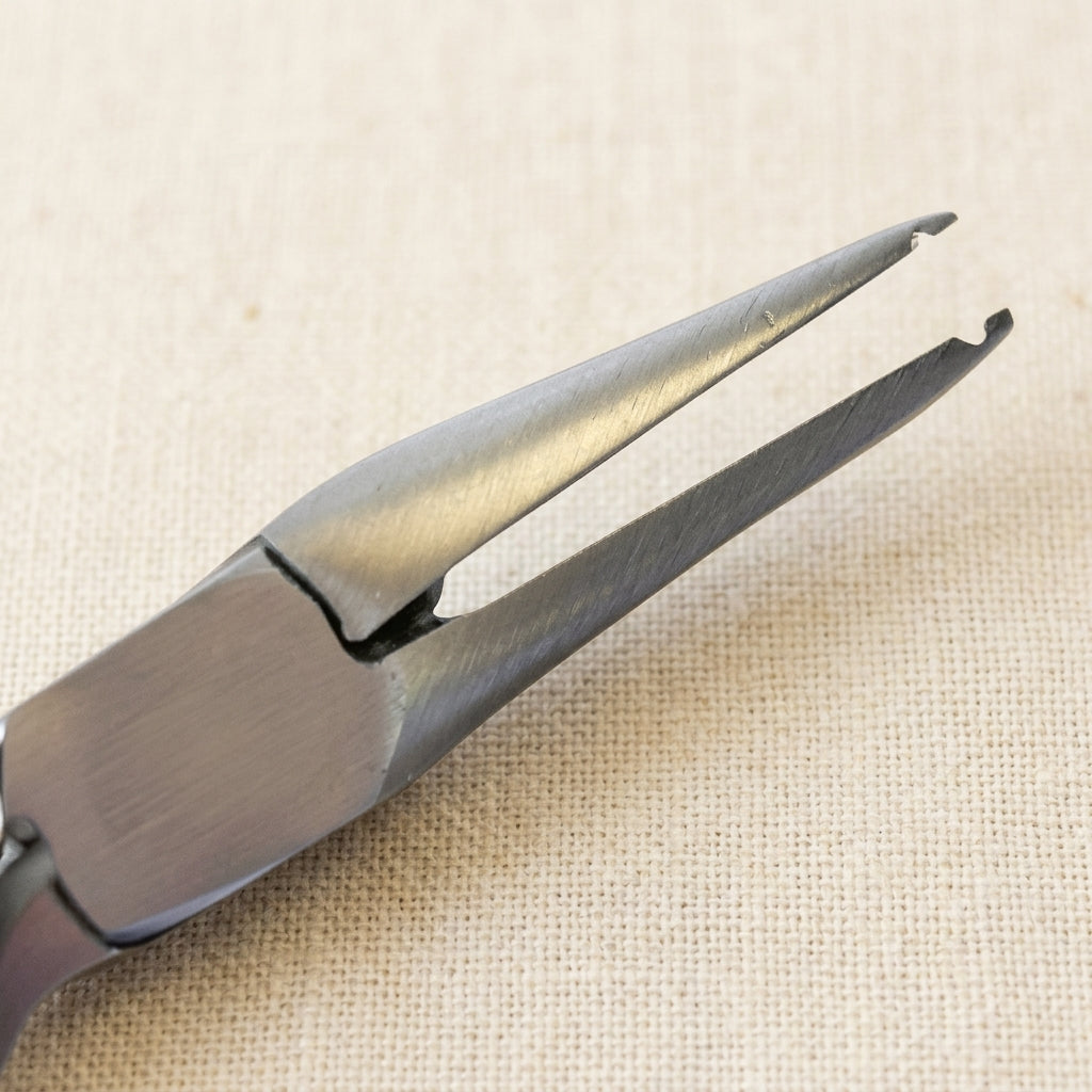 120mm stainless steel jewellery pliers for chain length adjustment with loop system and PVC handles