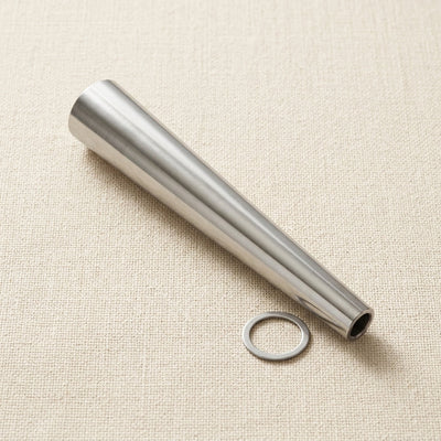 Oval steel bracelet mandrel, 15 inch, for jewellery making, 38-76mm diameter