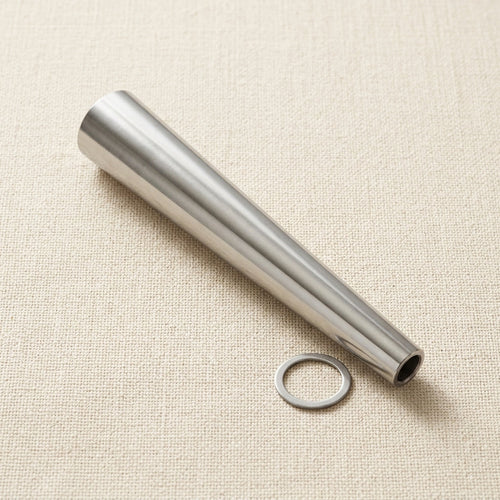Oval steel bracelet mandrel, 15 inch, for jewellery making, 38-76mm diameter